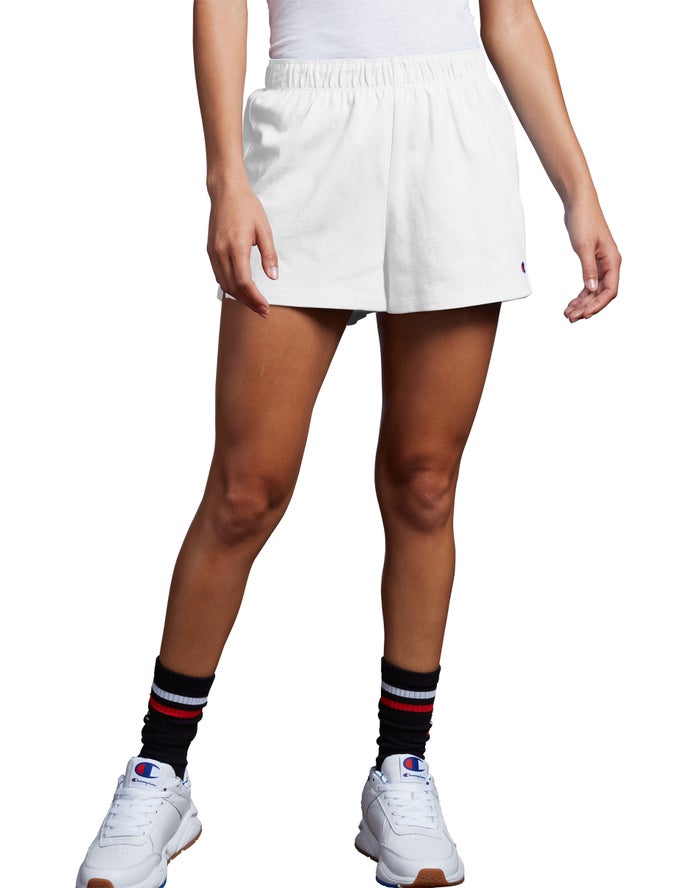 Champion Practice 3.5 White Shorts Womens - South Africa VBQKON297